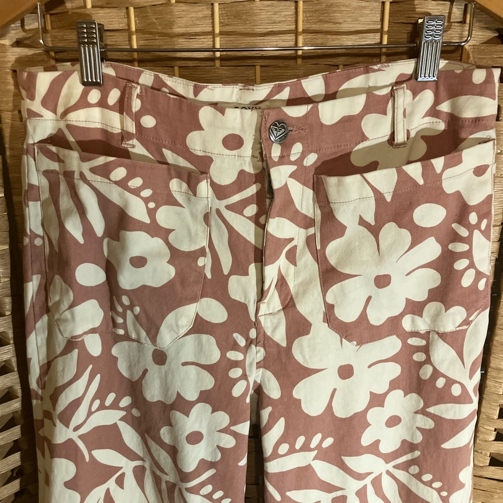 Roxy Hawaiian 🌺 Cotton Trousers - Picture 4 of 12